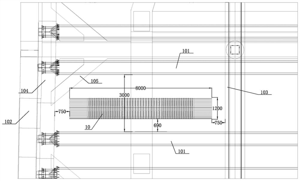 A modular rapid construction method for deep foundation pit structure beam reinforcement skeleton