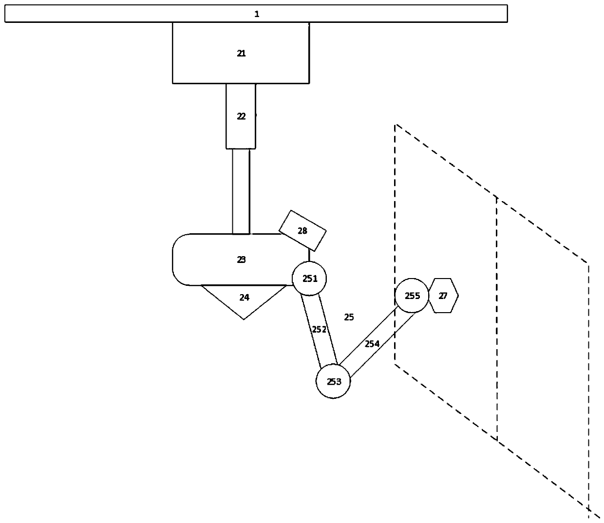 A partial discharge automatic detection device, system and method