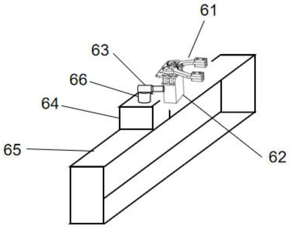 Unmanned aerial vehicle battery reloading platform based on manipulator and reloading method