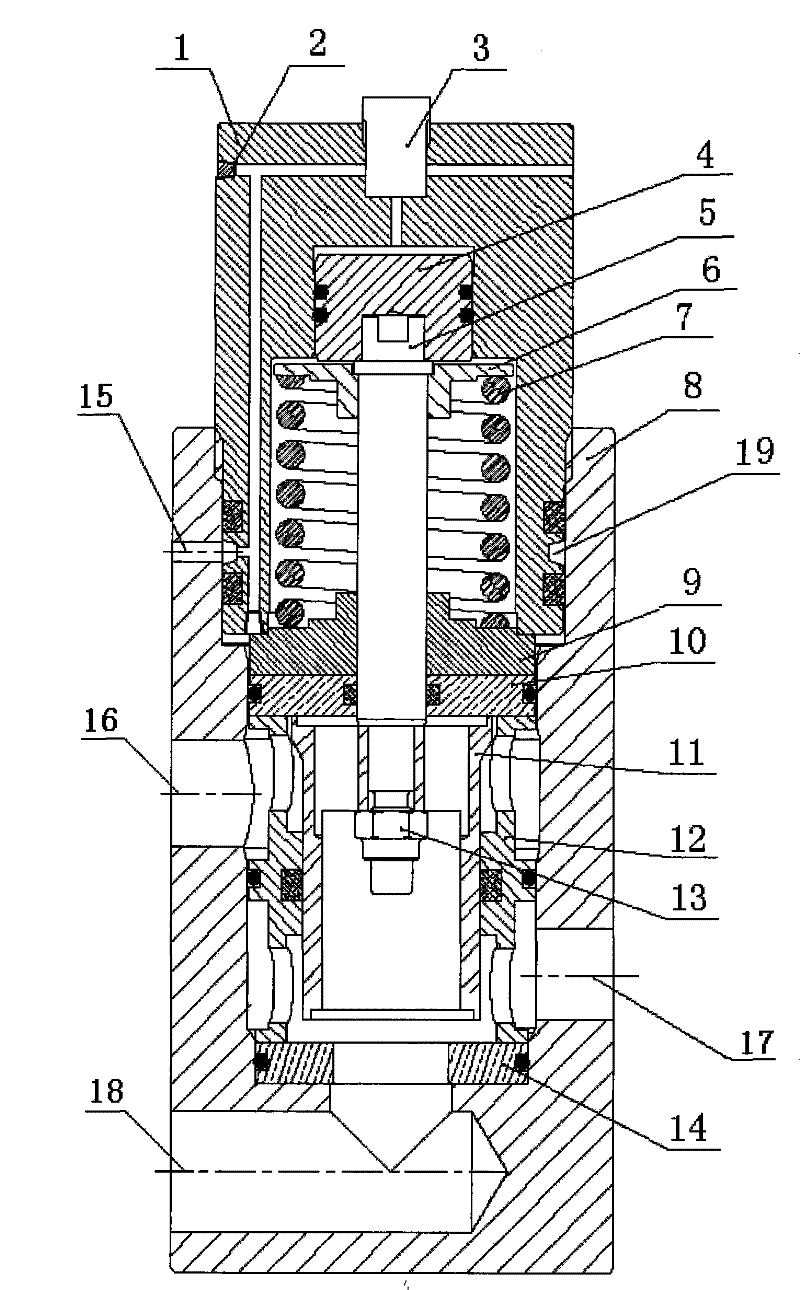 Underwater hydraulic reversing valve