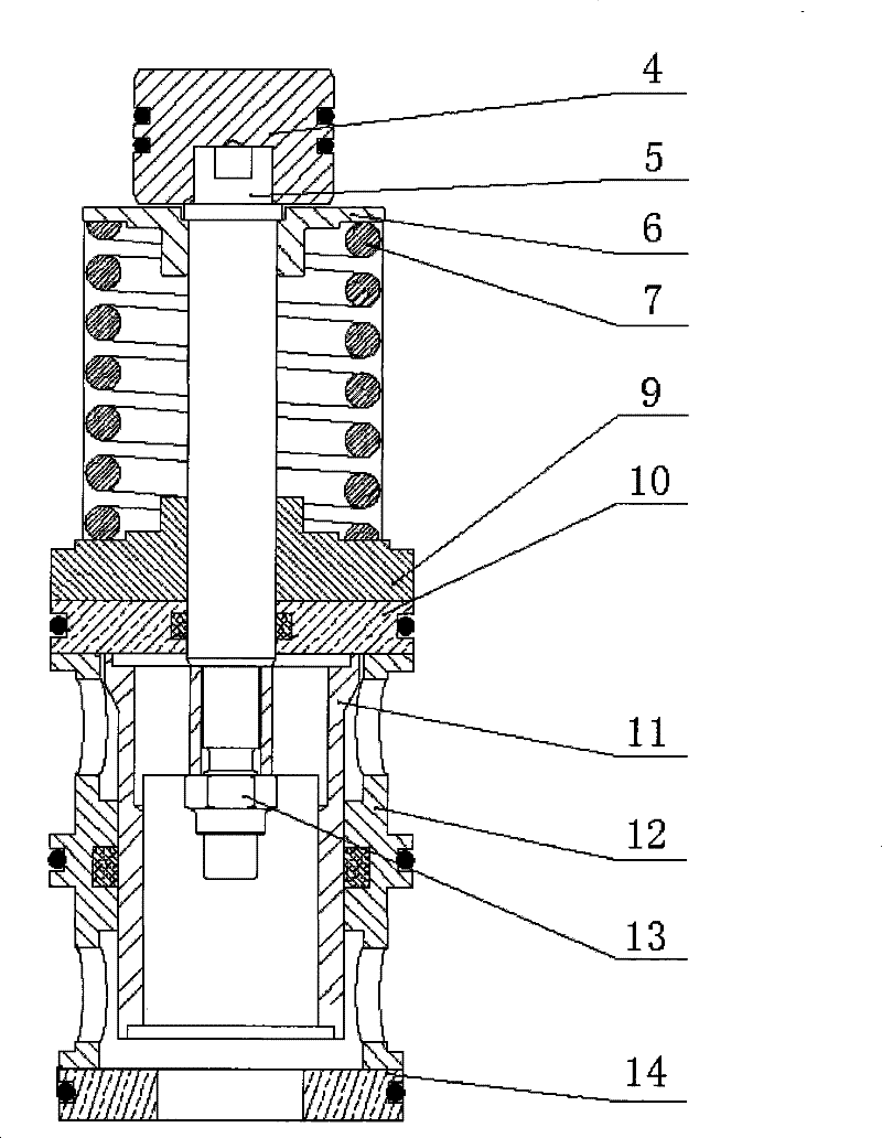 Underwater hydraulic reversing valve