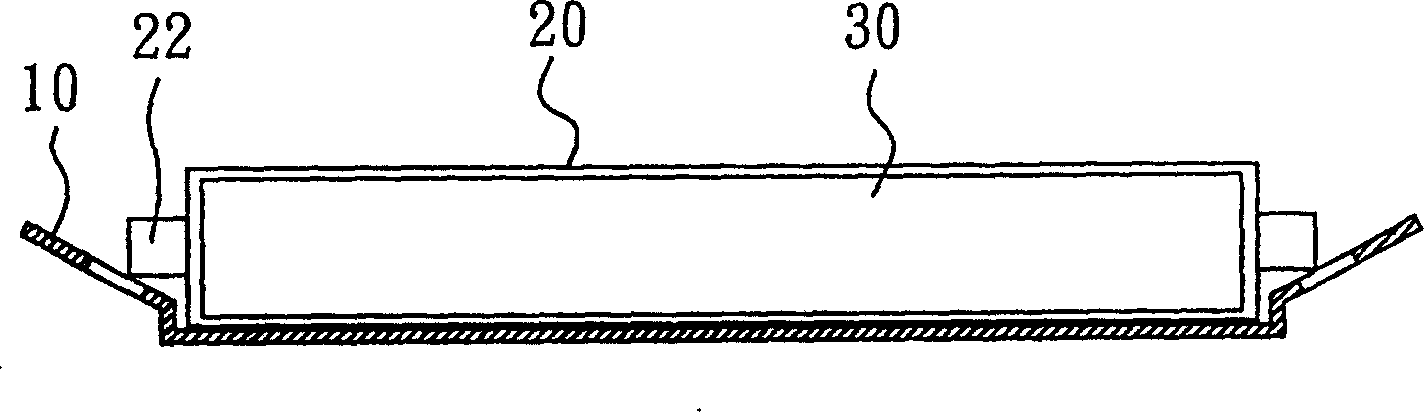 Base assembly for flat display and assembling method thereof