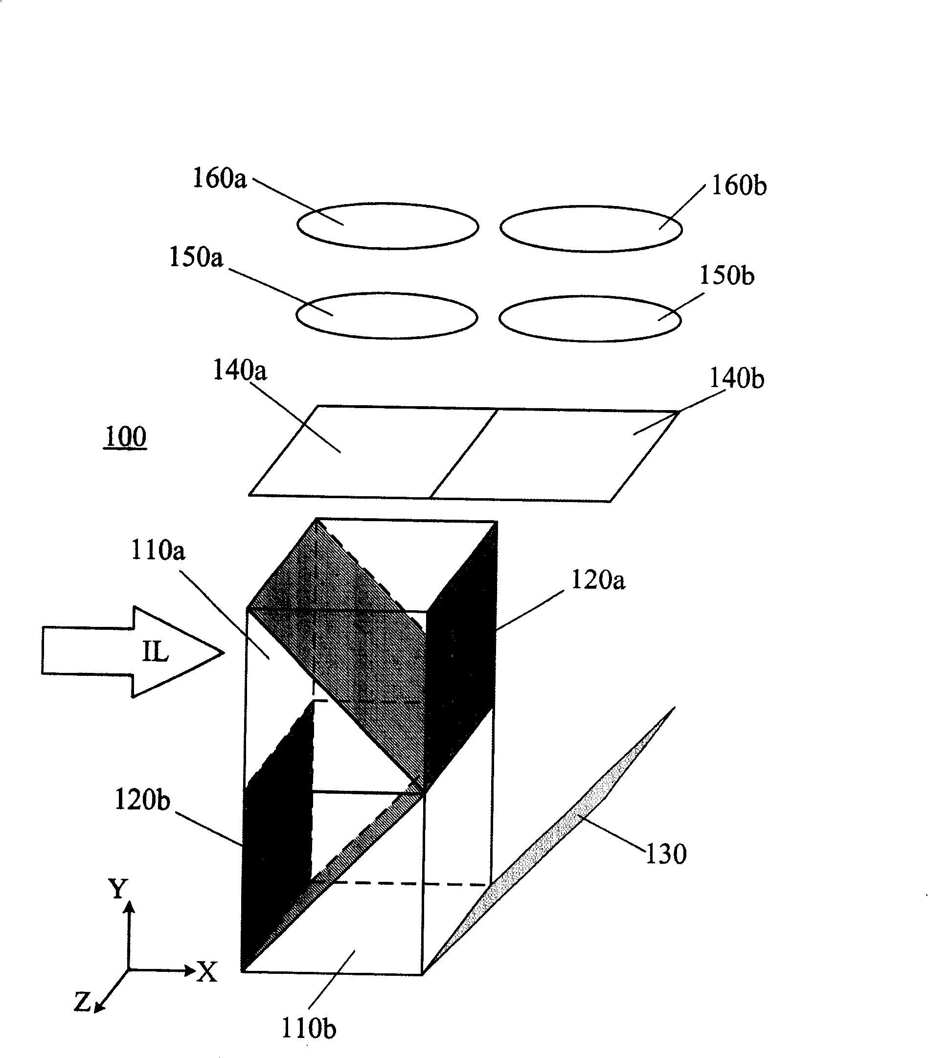 Head type display equipment