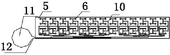 Condensed water latent heat utilization device in split air conditioner unit