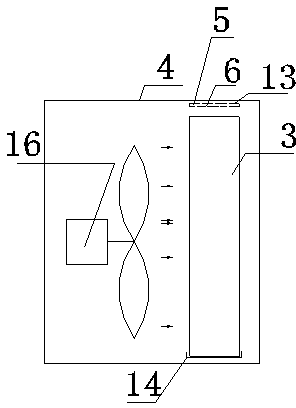 Condensed water latent heat utilization device in split air conditioner unit