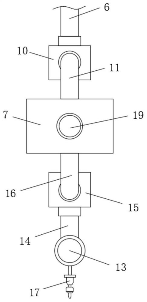 Intelligent uniform spraying device for flame retardant production and flame retardant production method