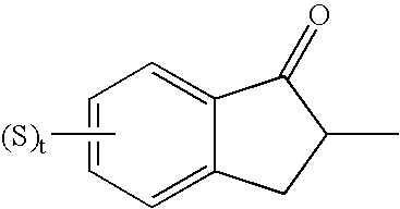 (1-Indanone)-(1,2,3,6-tetrahydropyridine) compounds