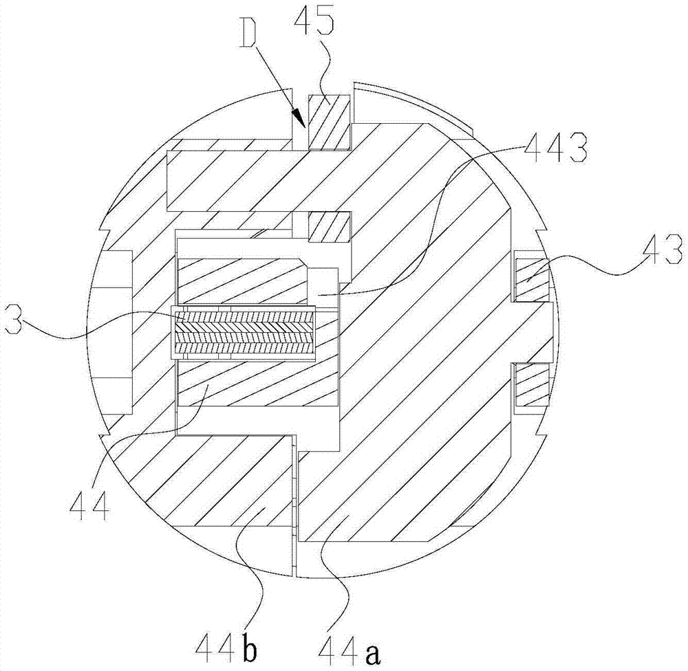 Suturing and cutting device for endoscopic surgery