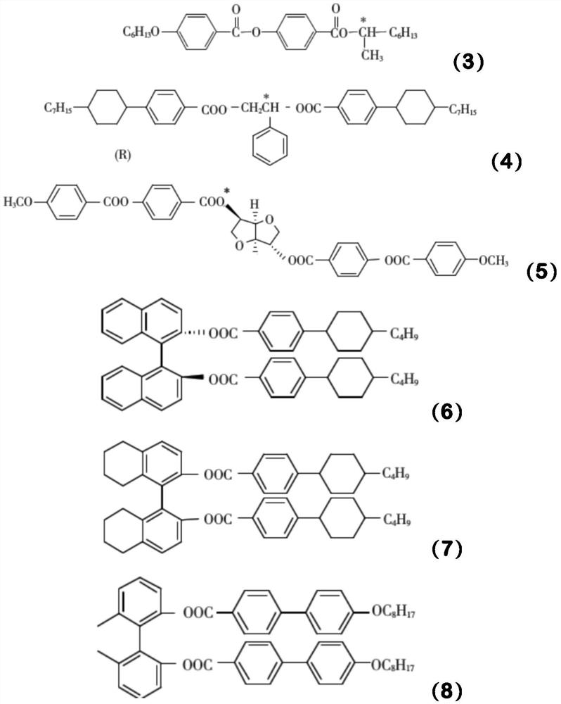 Easy thermal erasing type liquid crystal film writing board and preparation method