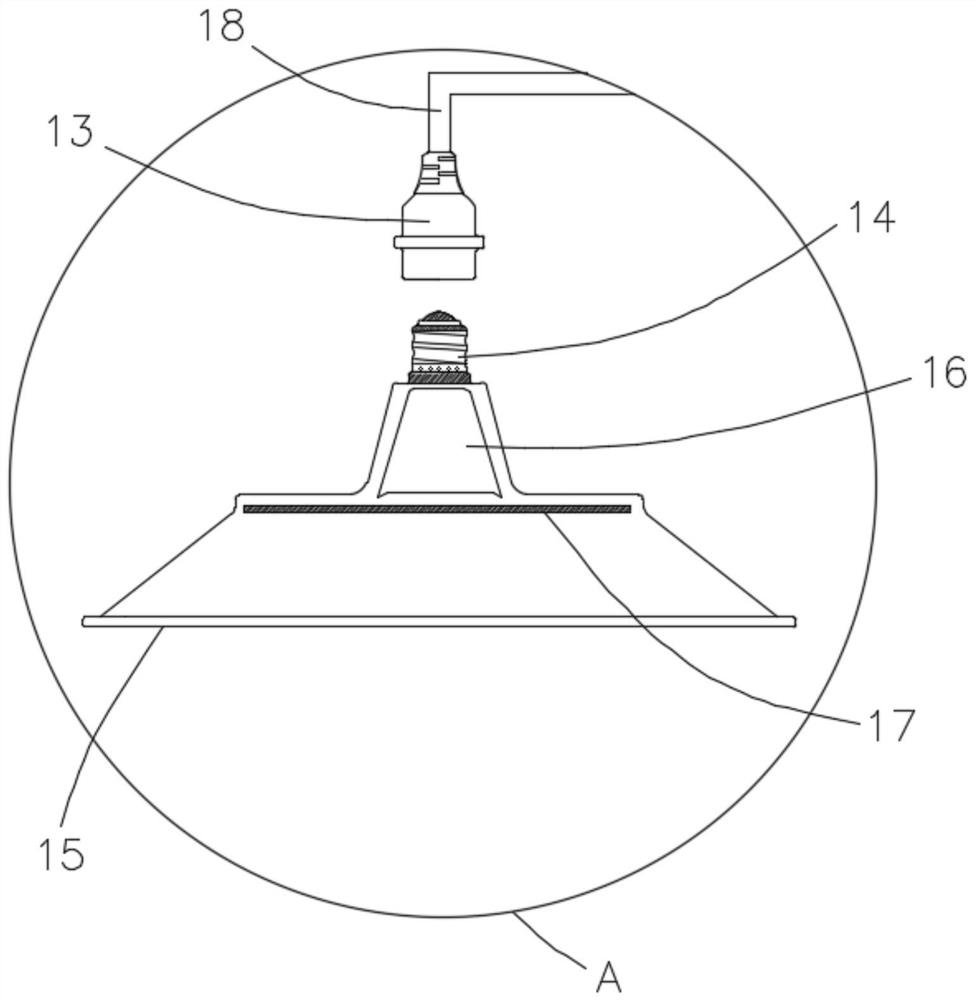 Lighting system for promoting pig growth and oestrus and using method thereof