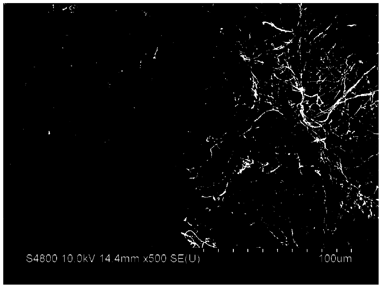 Composite nanofiber pad, hydrogel/sponge dressing, preparation method and application