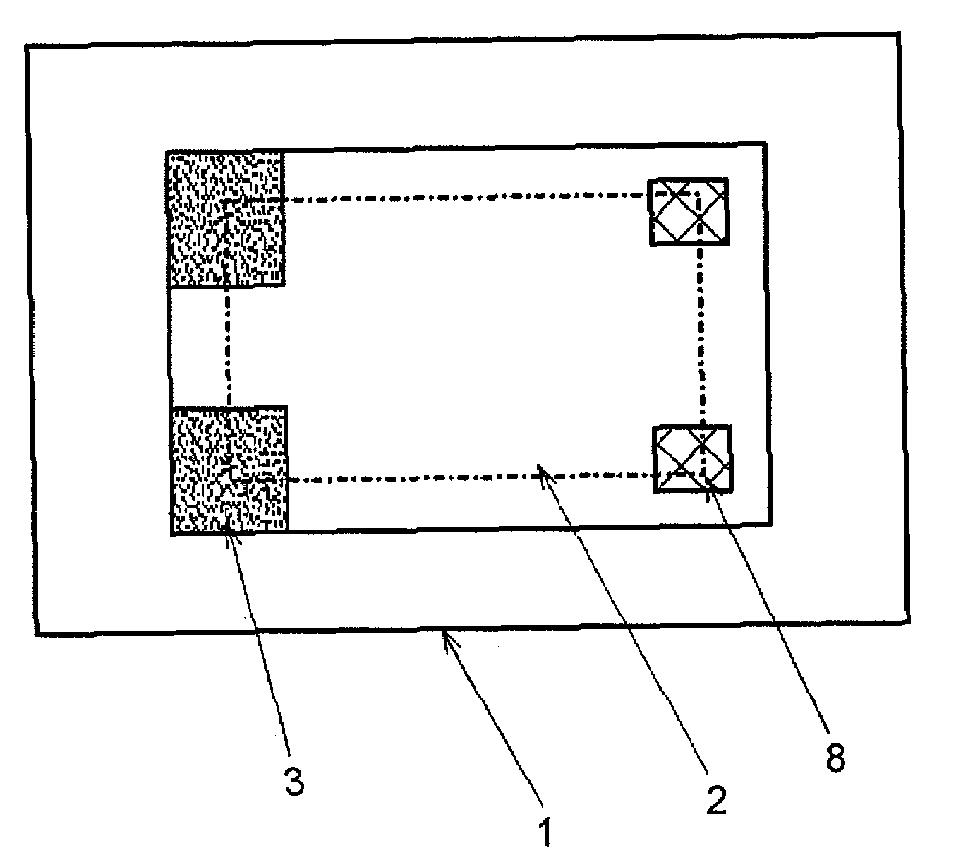 Quartz crystal device for surface mounting