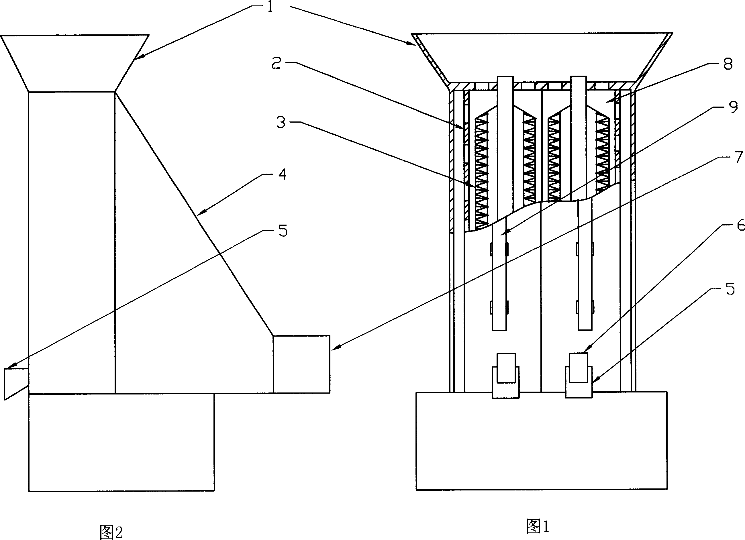 Technological process and apparatus for delinting of cotton seeds