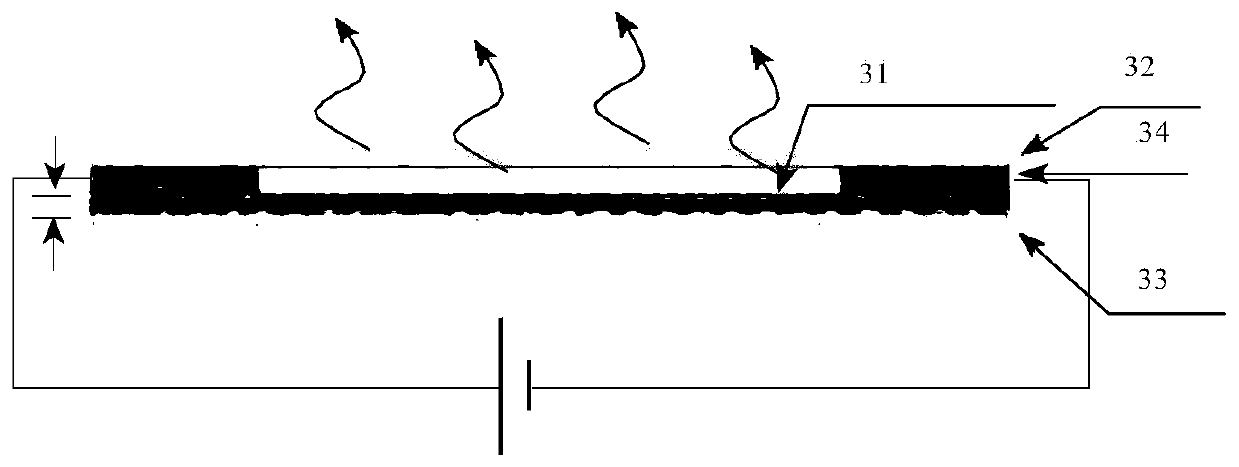 Graphene diathermanous kneecap with meridian point massage function