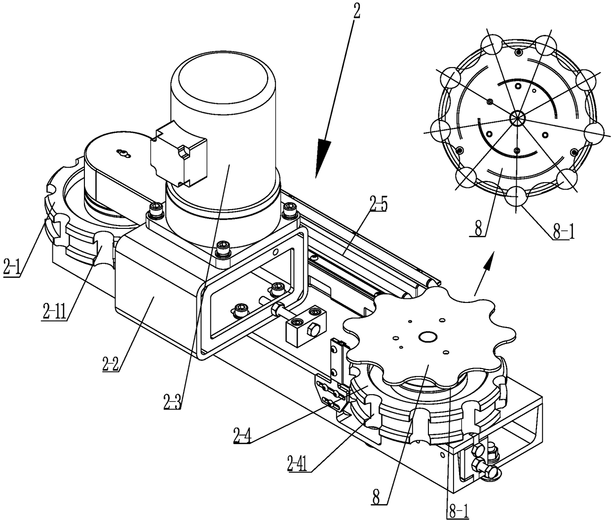 Conveying joint device for cops and bobbins for spinning and doffing connection and conveying method thereof