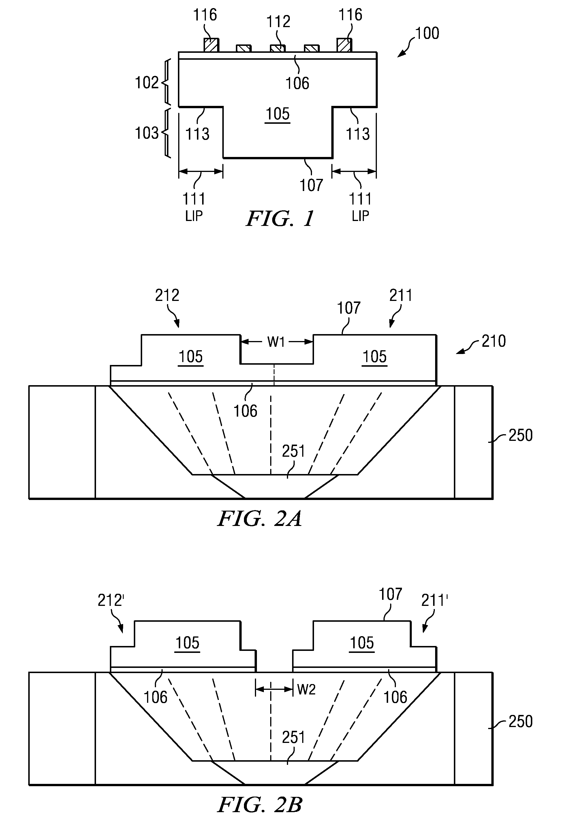 Delamination resistant packaged die having support and shaped die having protruding lip on support