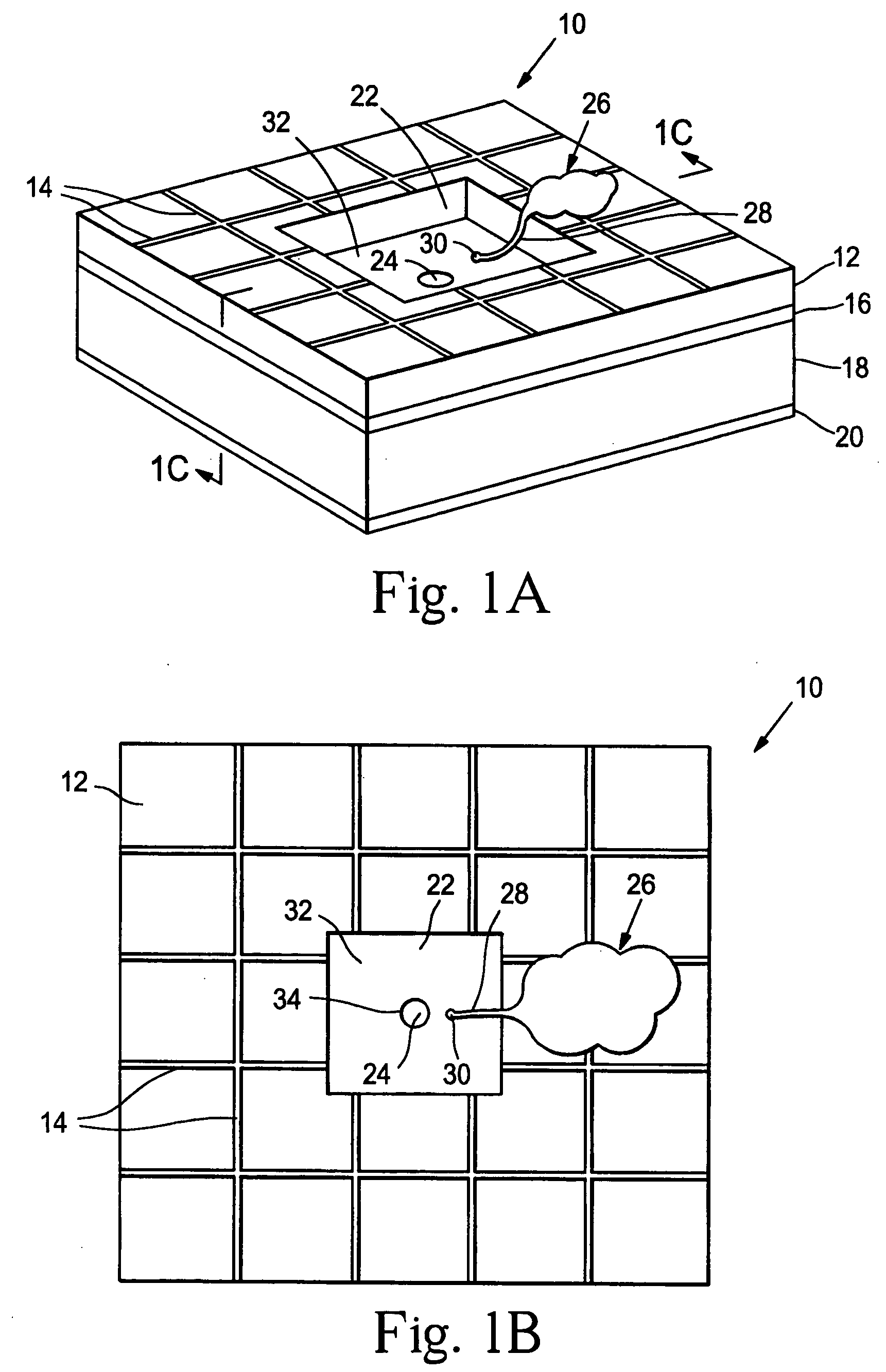 Artificial synapse chip