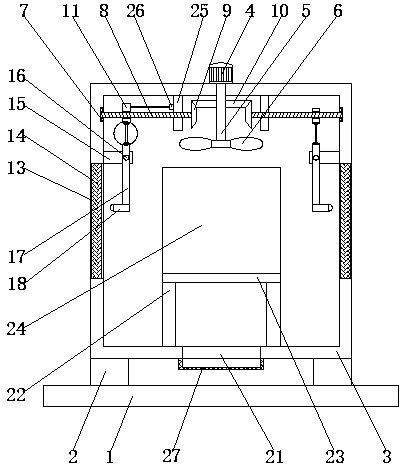 Heat-dissipating dry-type transformer and online early warning system thereof