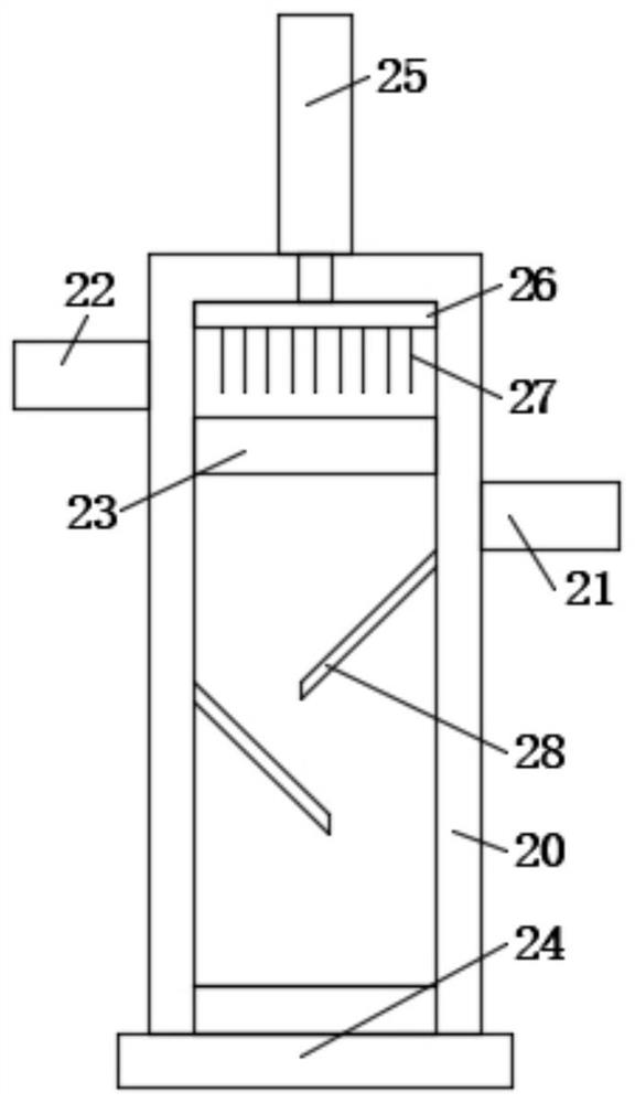 Shock absorption device for ultrasonic welding machine