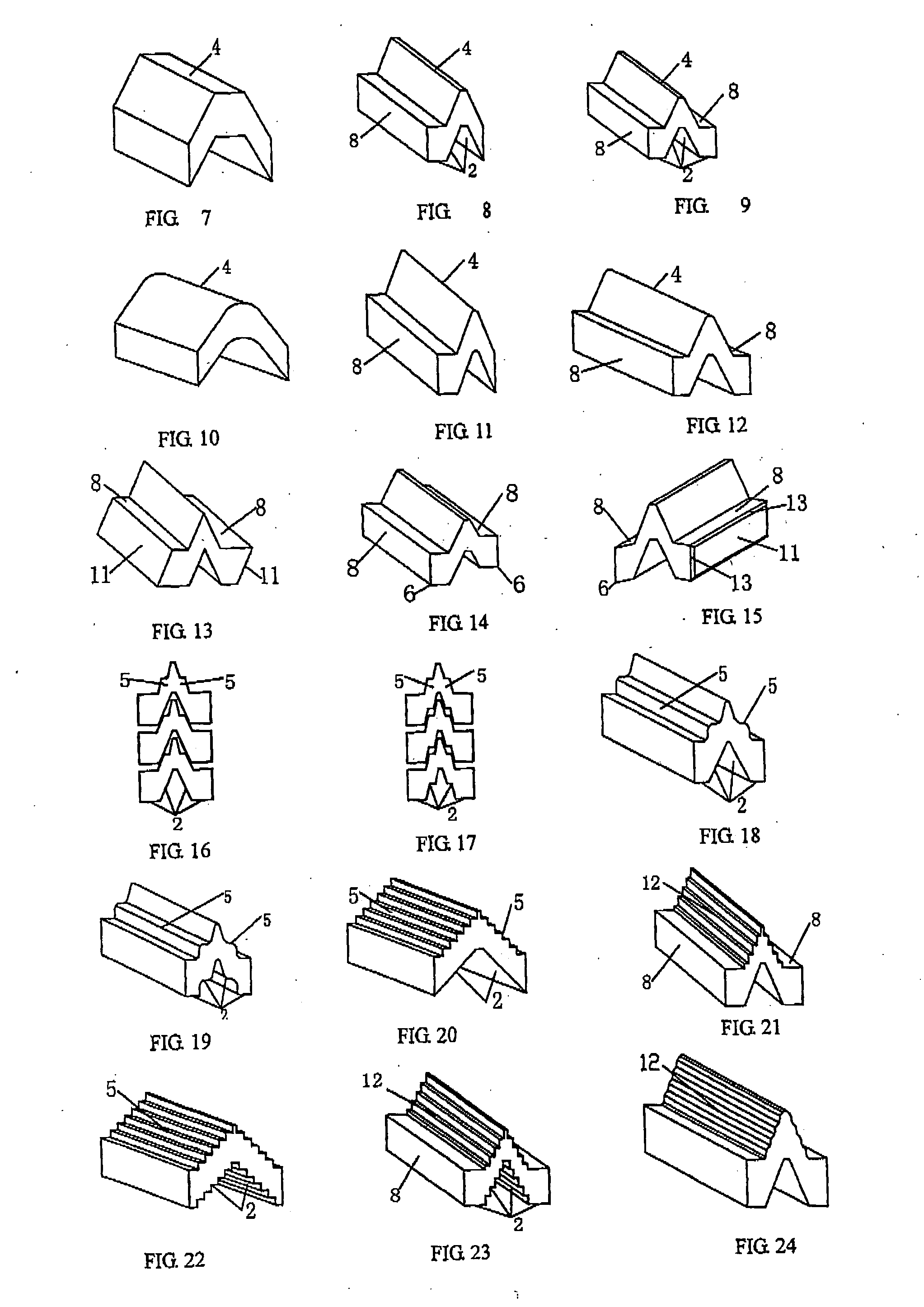 Block For Forming Wall And The Wall Thus Formed