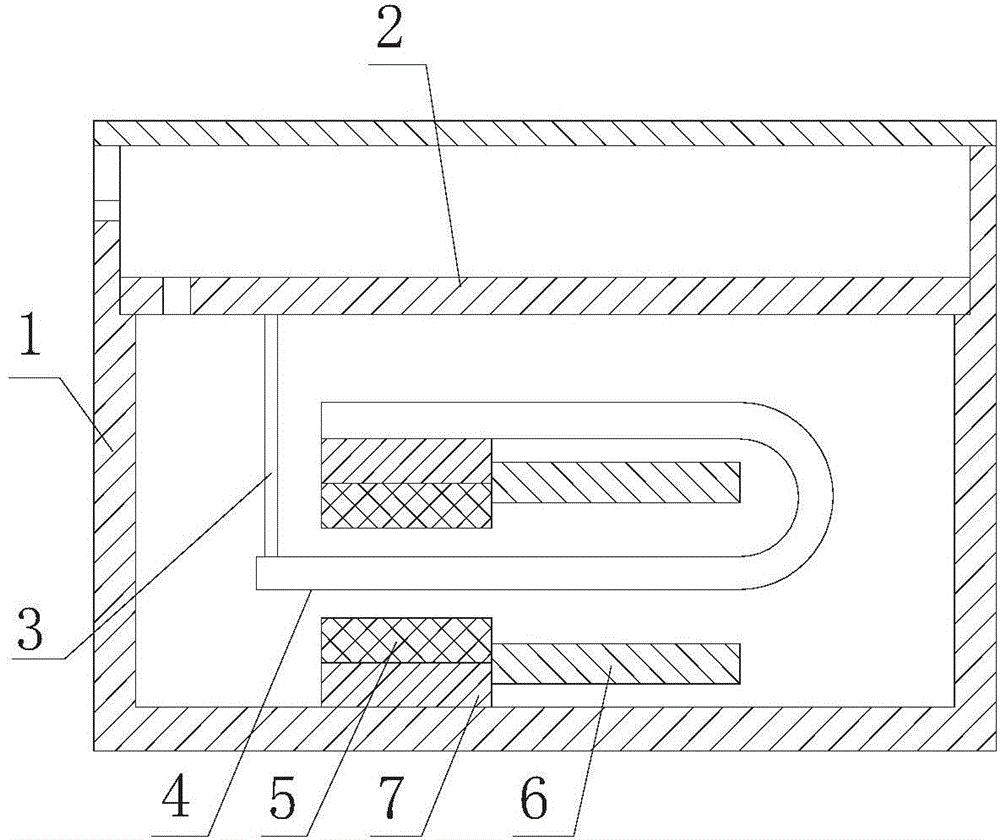 Novel telephone receiver with anti-collision function and anti-vibration function