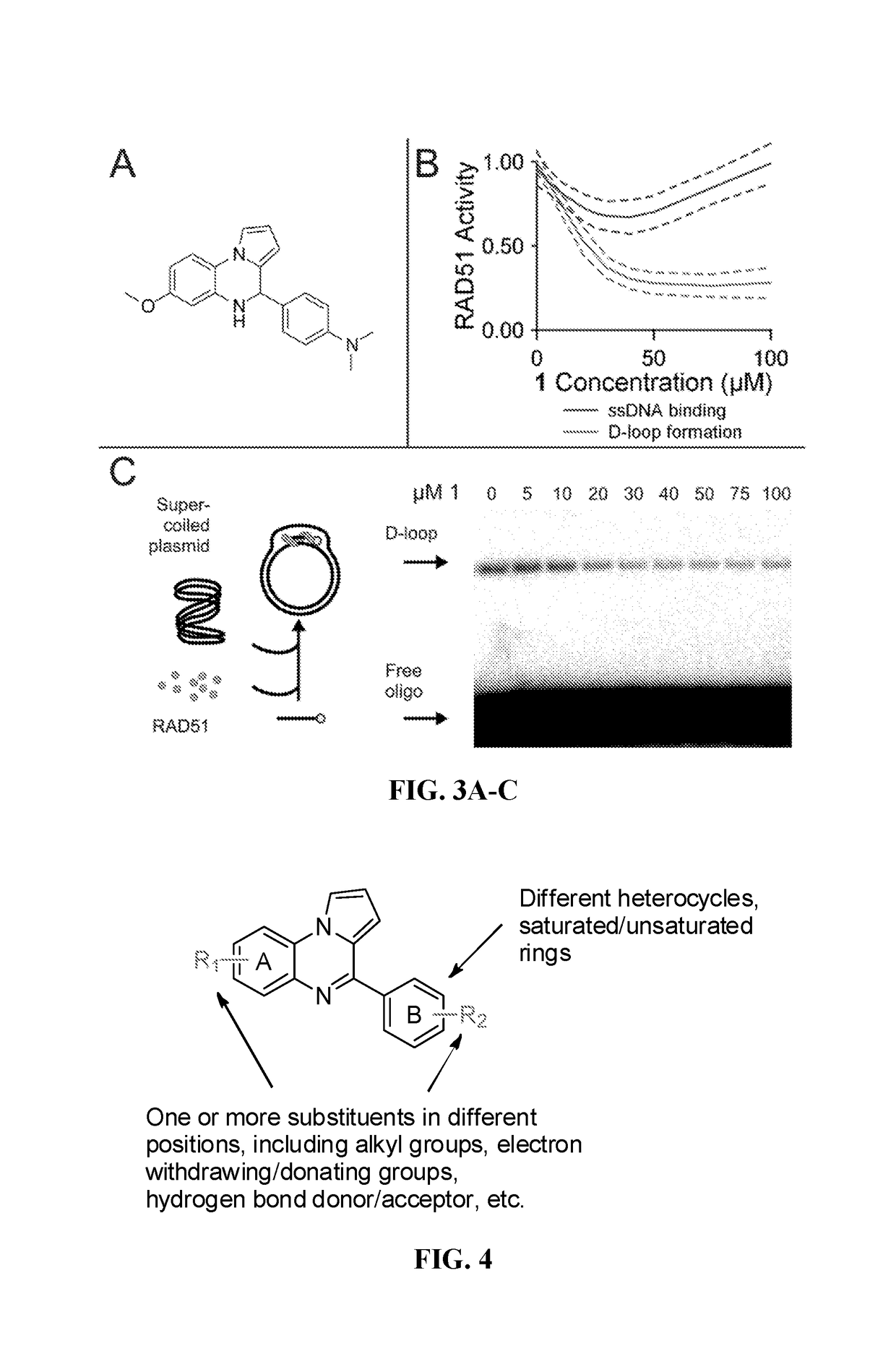 Small molecules inhibitors of rad51