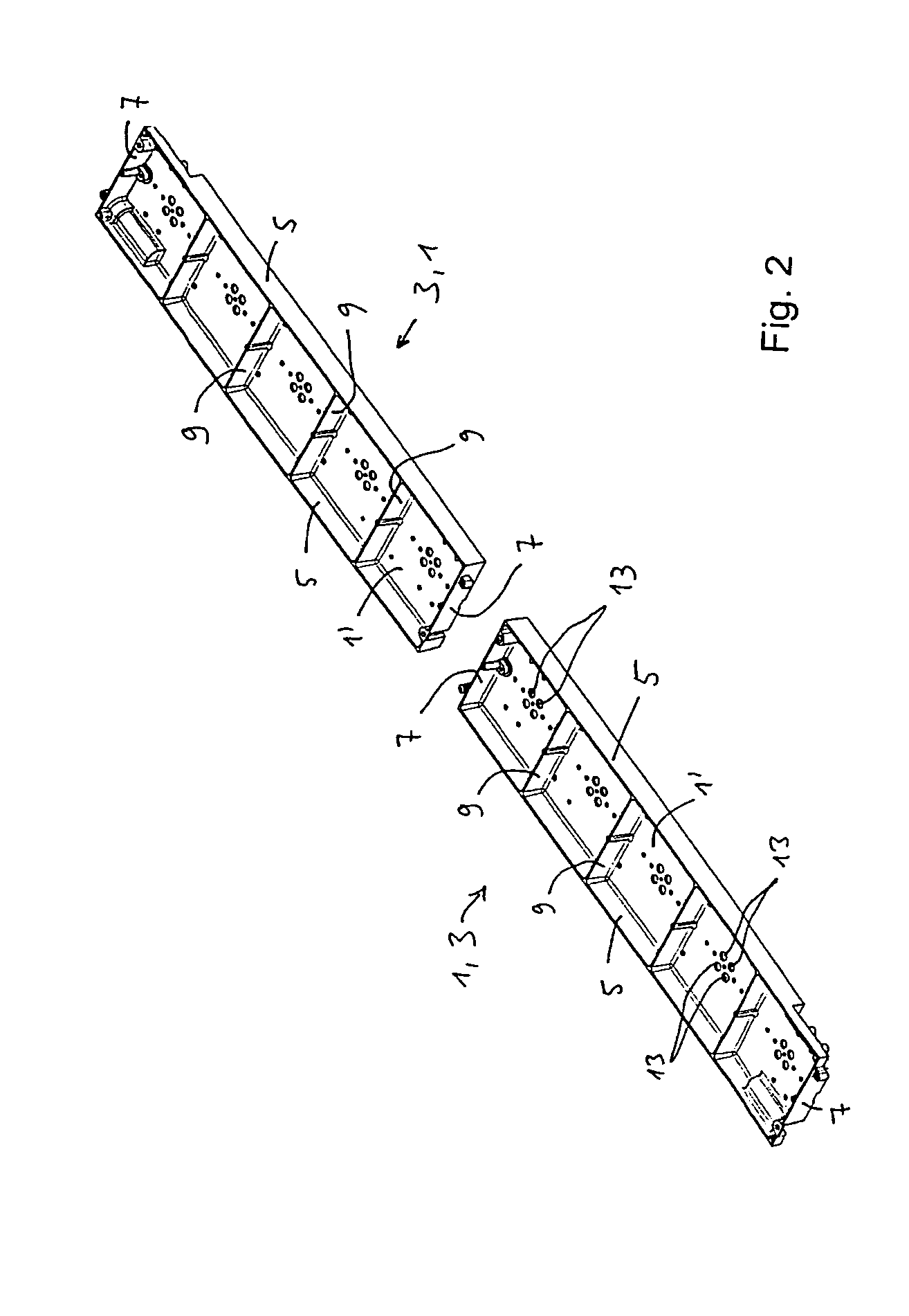 Reflector for a mobile radio antenna