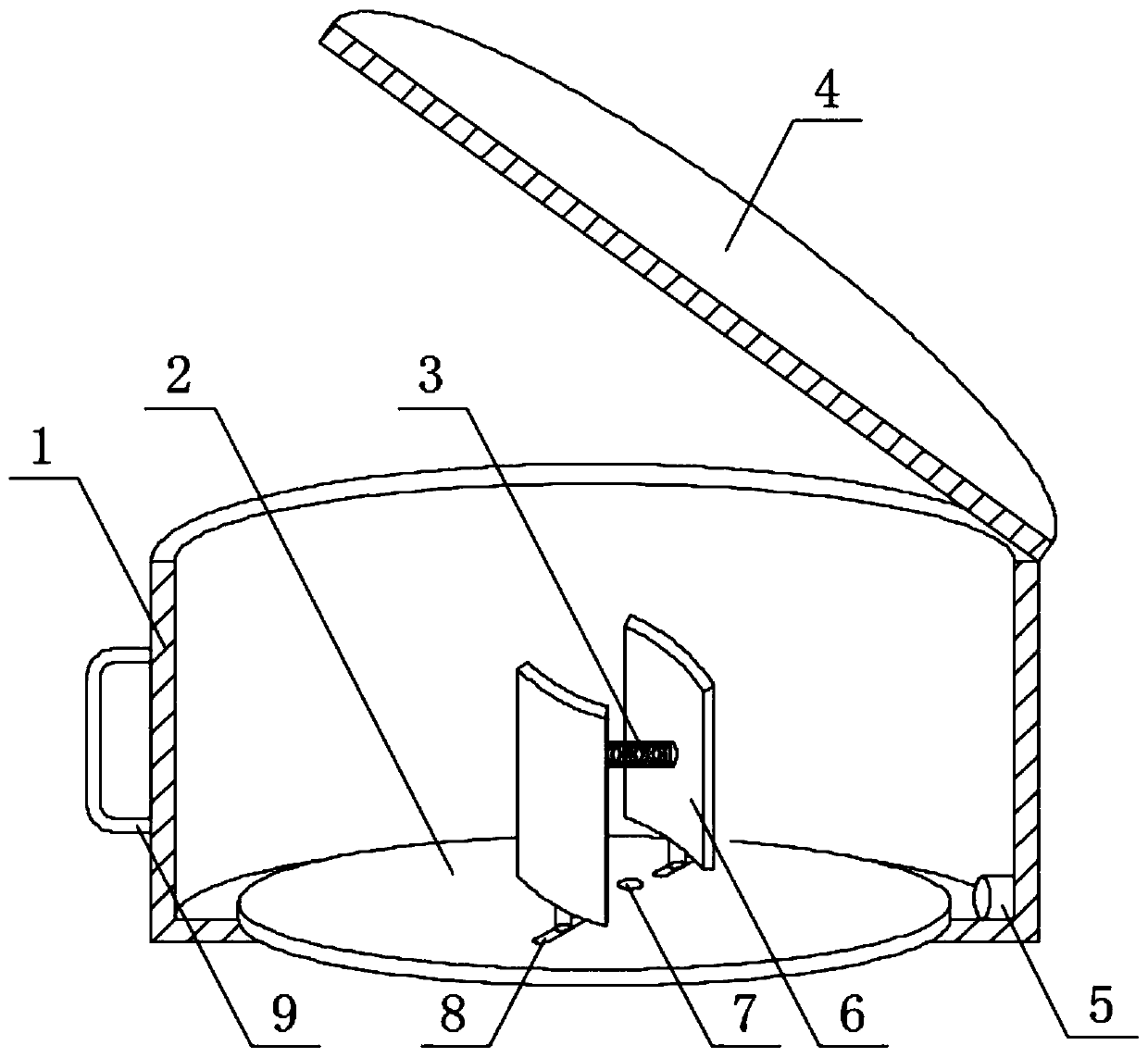 Multifunctional secondary cable storage