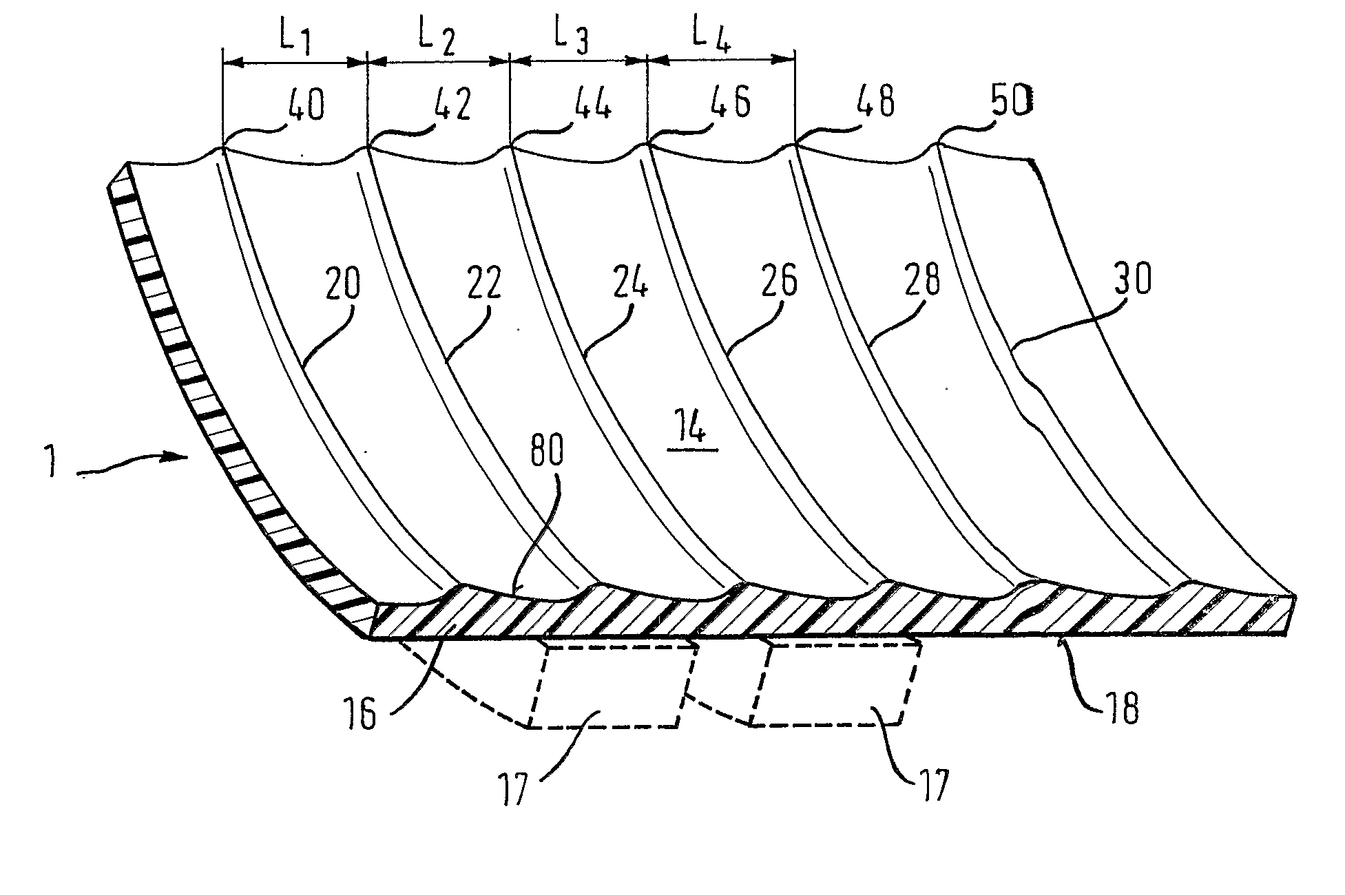 Medical Device for Fluid Flow and Method of Forming Such Device