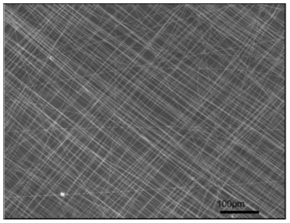 Self-repairing flexible strain sensor based on electrospun fibers and preparation method thereof