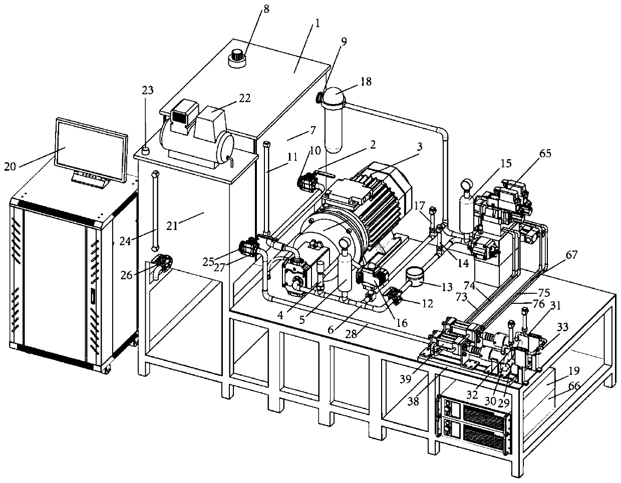 A hydraulically driven high-pressure pulse fluid output device and its operating method