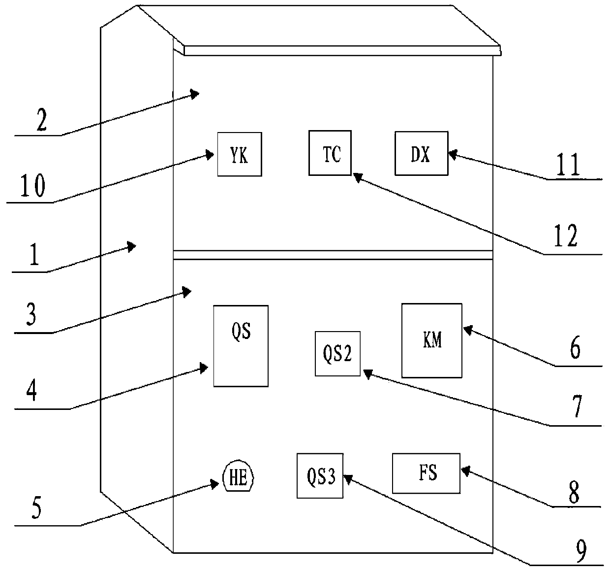 Electric motor control cabinet for pumping unit