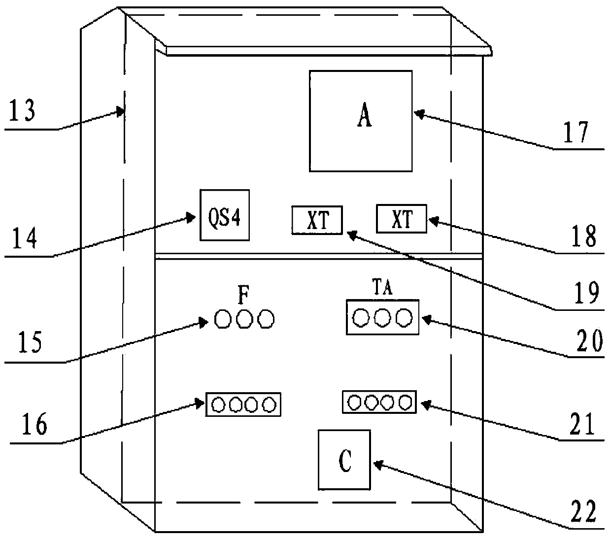 Electric motor control cabinet for pumping unit