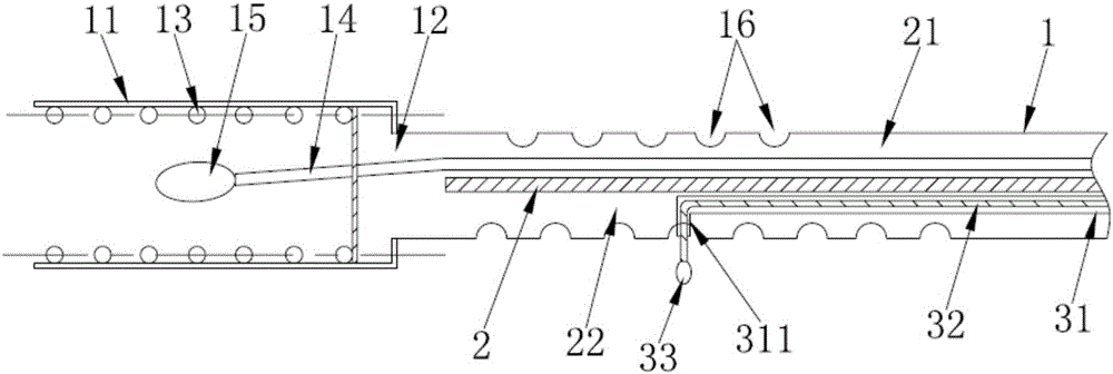 Balloon following device for stents