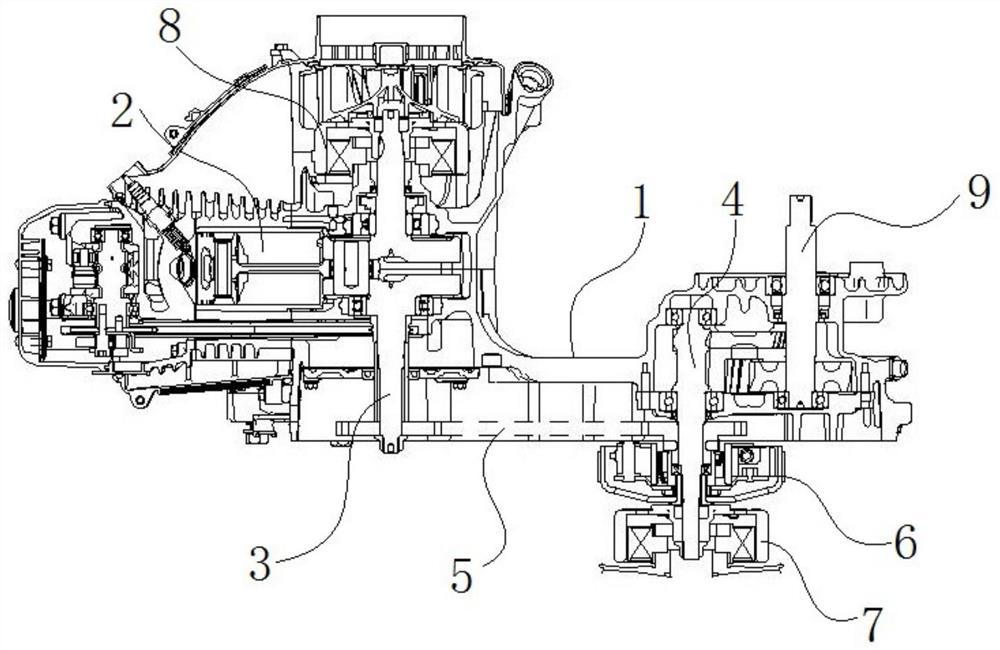 Series-parallel engine and control method thereof