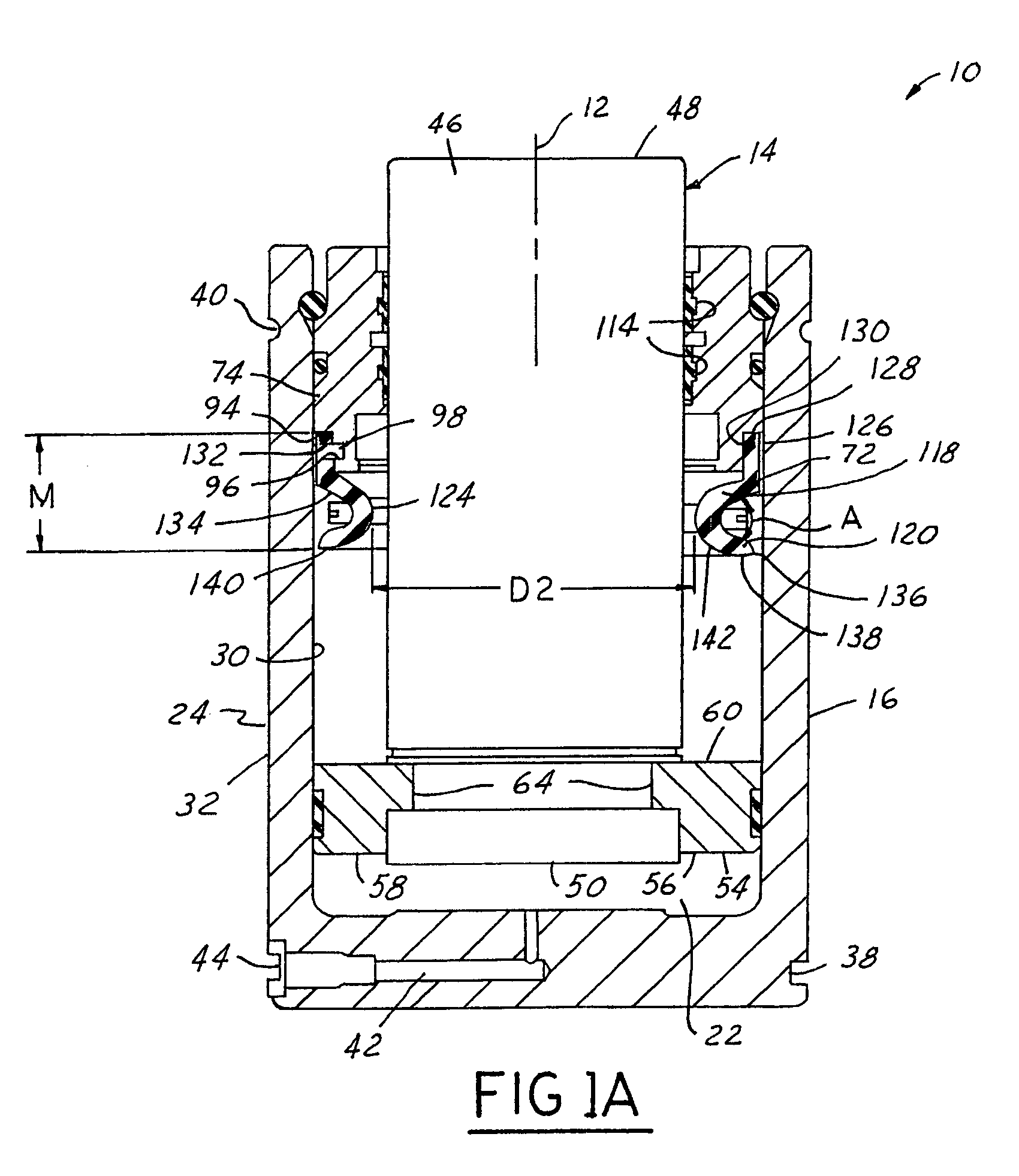 Low impact gas spring