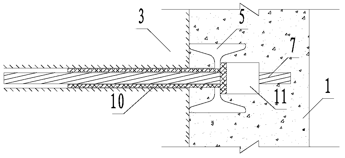 Wall-mounting-type vertical coal bunker without coal feeder chamber