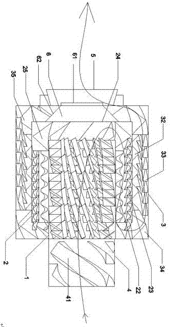 Sawtooth-shaped sand raising plate type sand drying machine