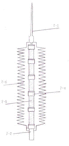 Distribution network integrated lightning protection system