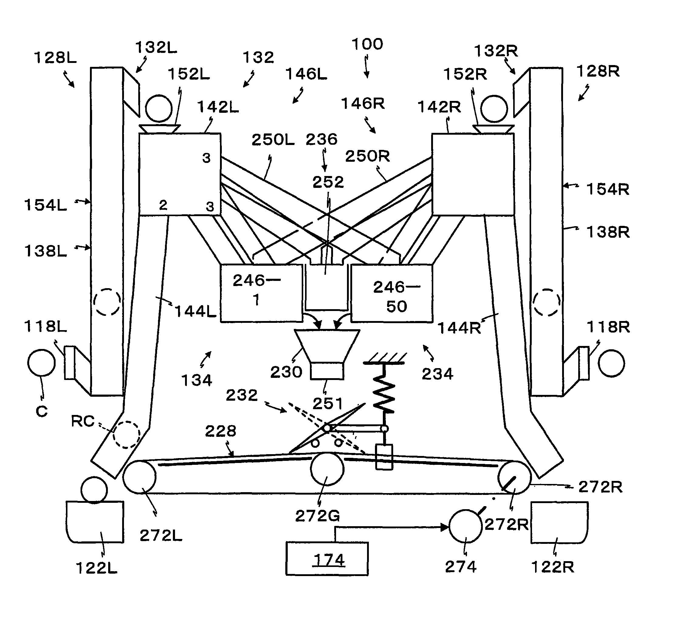 Dual recycling-type coin changer