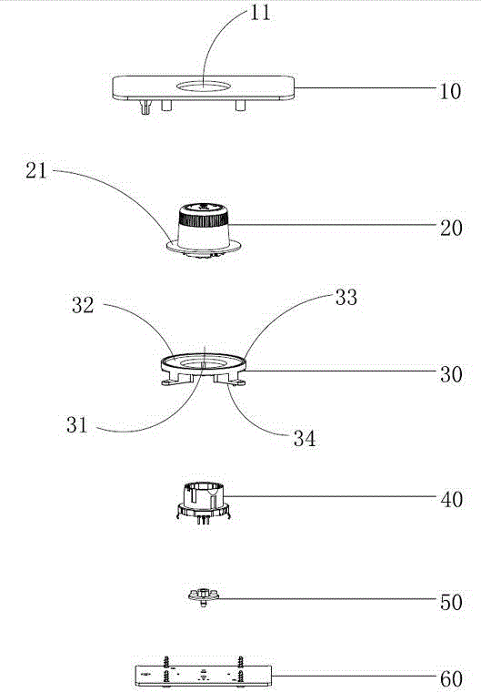 Novel knob structure