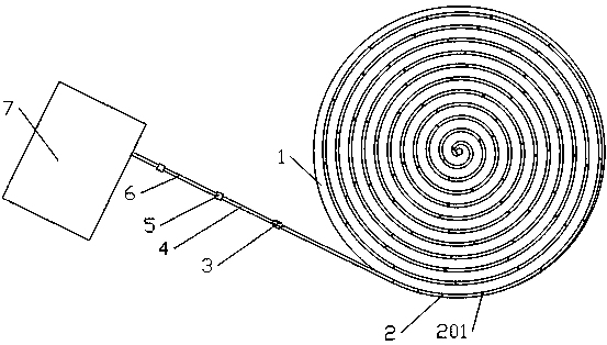 Air cooling mat