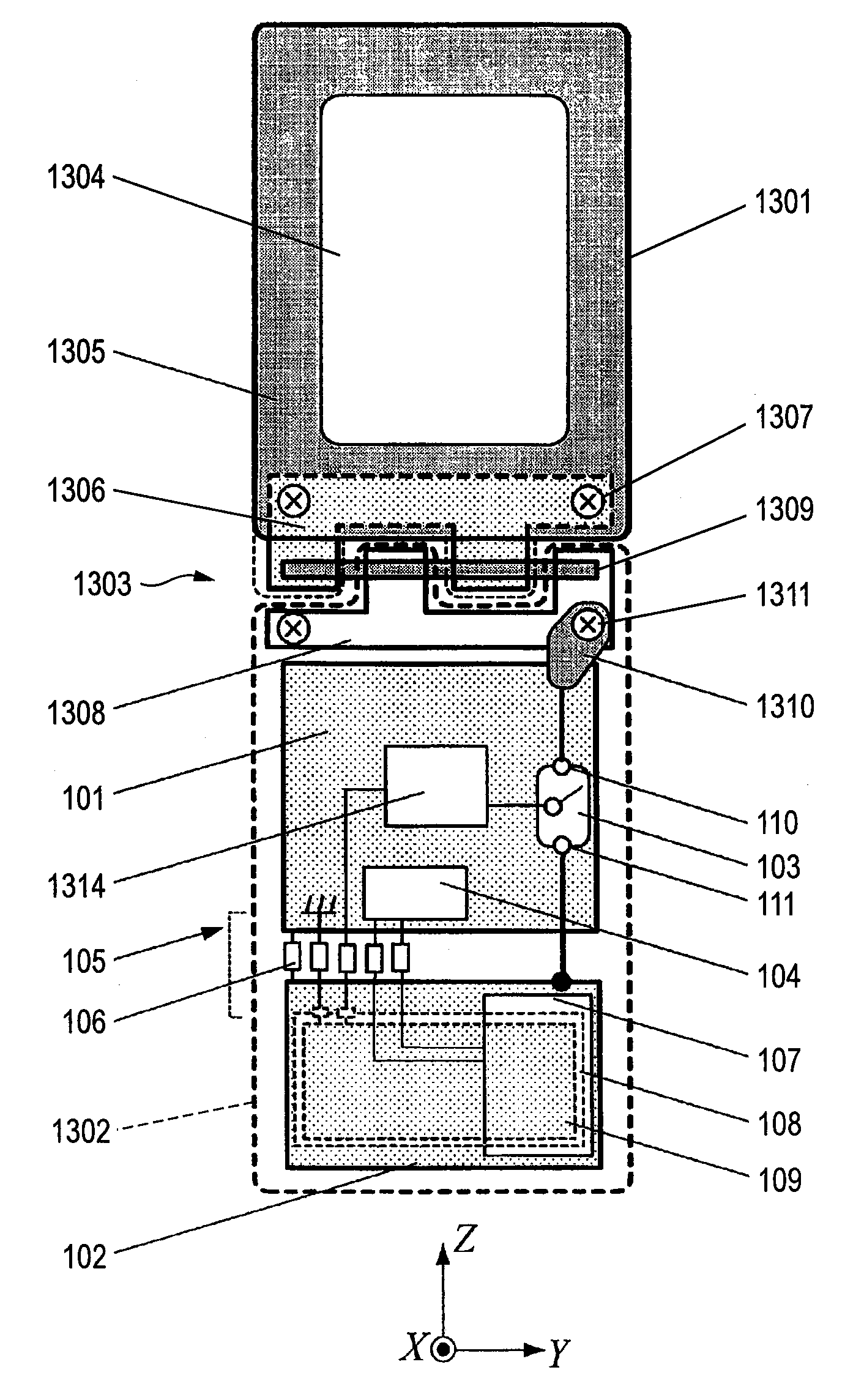 Foldable Portable Radio Device