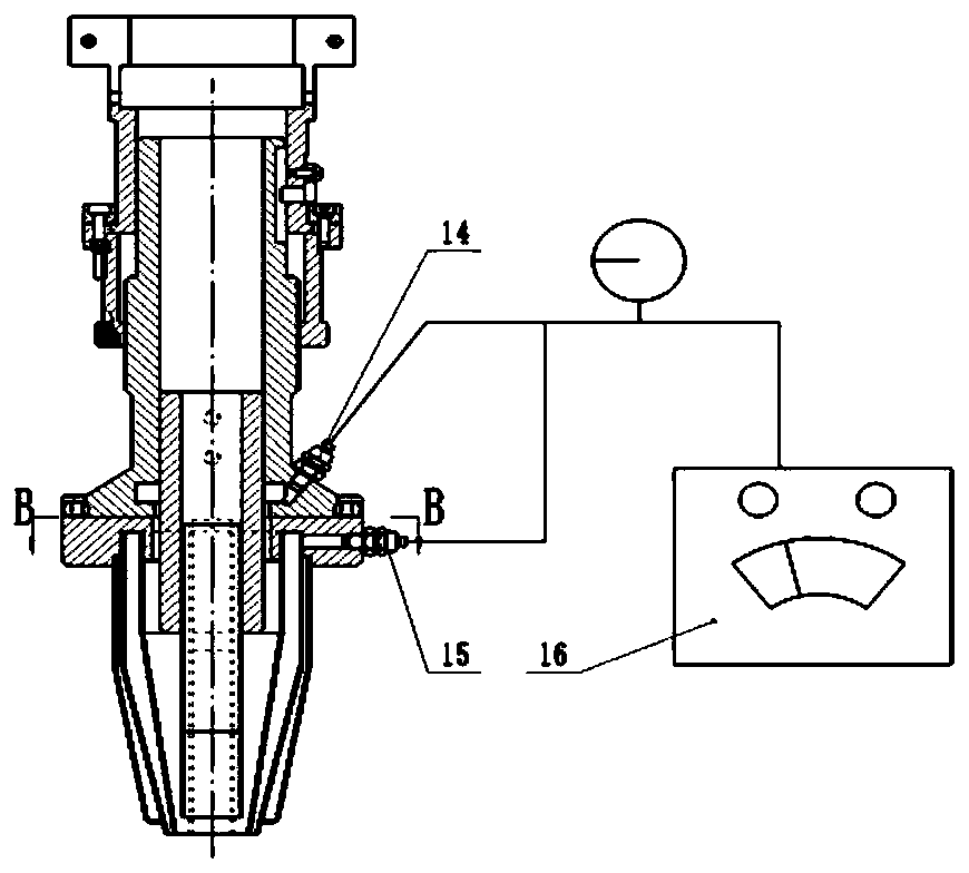 Coaxial powder feeding device and powder feeding method for broadband laser cladding