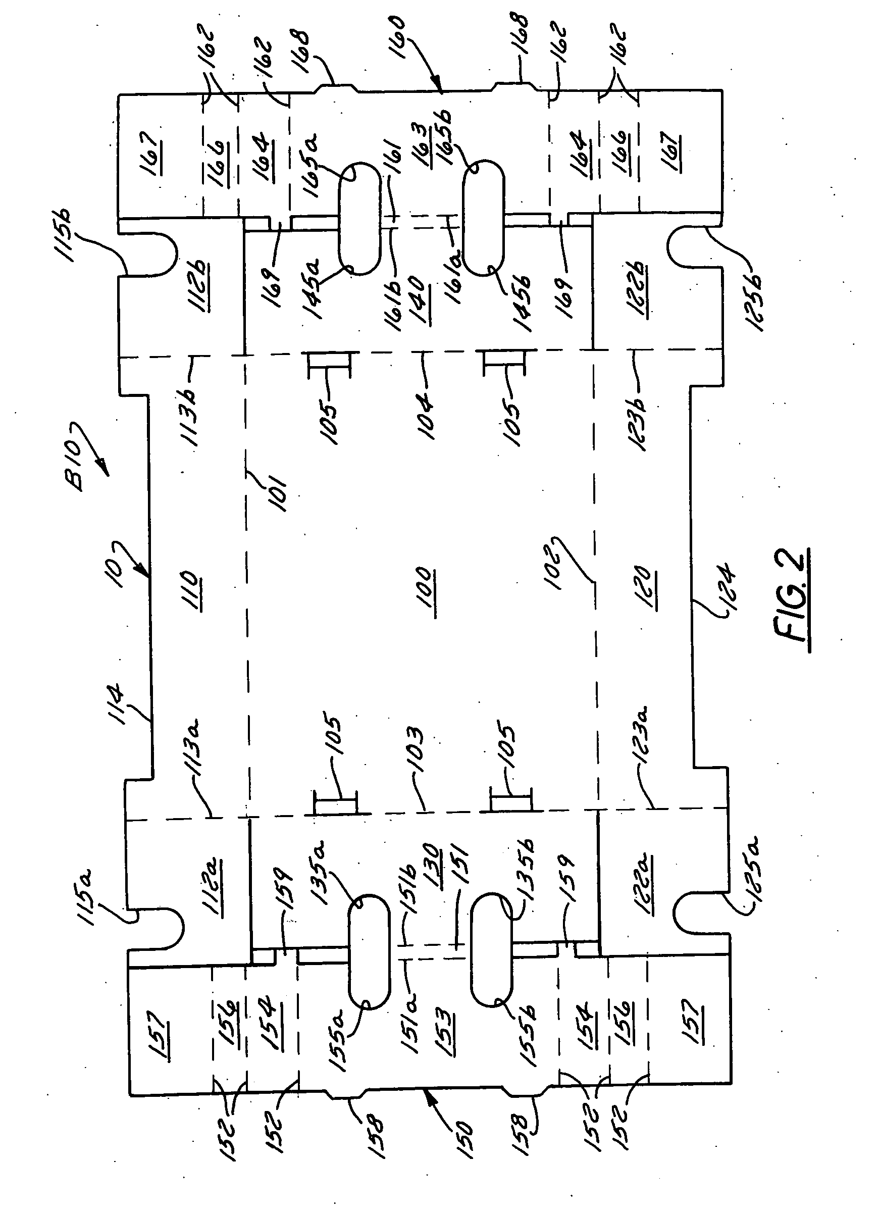 Container with hold-open flaps for ventilation