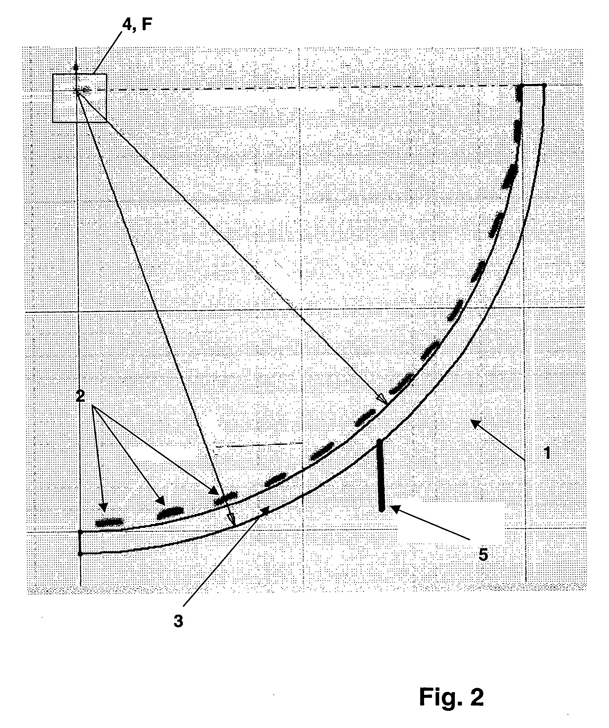 Imaging nmr method and nmr device