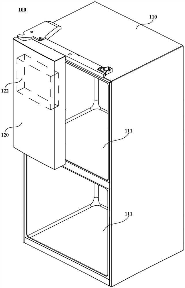 Refrigerating and freezing device