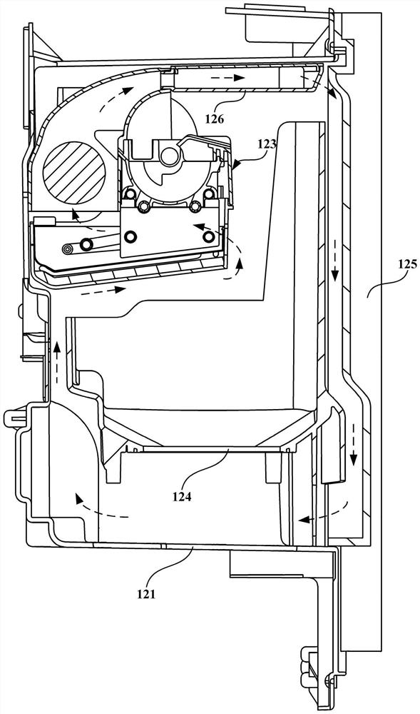 Refrigerating and freezing device