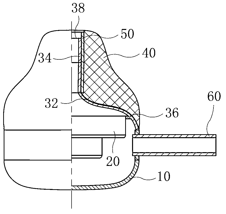 Earplug matched with ear in shape