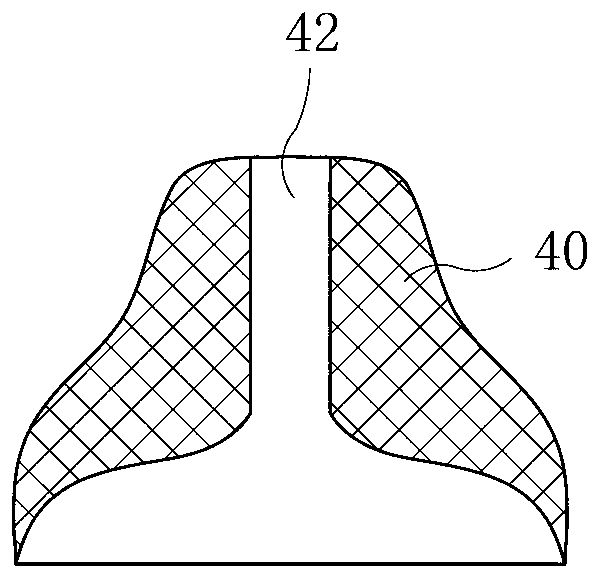 Earplug matched with ear in shape